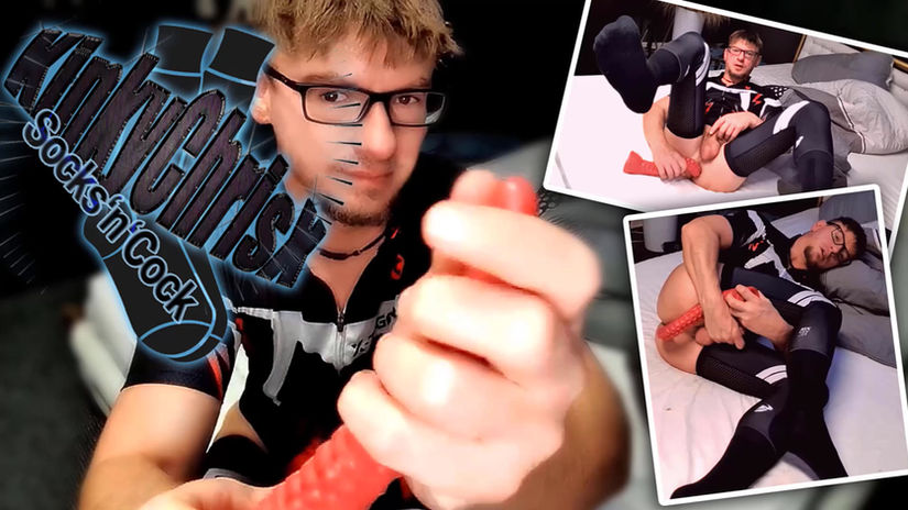 Geile Socken und einen ganzen Meter Spaß für meinen Arsch